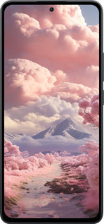 Силиконовый чехол Розовые облака для Xiaomi Poco M7 Pro 5G - 5660u-3942 изображение 