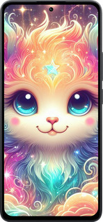 Силиконовый чехол Сказочный котенок для Xiaomi Poco M7 Pro 5G - 5813u-3942 изображение 