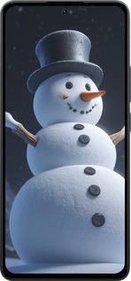 Силиконовый чехол Снеговик для Xiaomi Poco M7 Pro 5G - 5826u-3942 изображение 