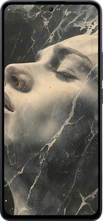 Силиконовый чехол Мраморная женщина для Xiaomi Poco M7 Pro 5G - 6040u-3942 изображение 