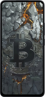 Силіконовий чехол Розпечений біткойн для Xiaomi Poco M7 Pro 5G - 6091u-3942 изображение 