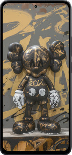 Силиконовый чехол Bronze kaws для Xiaomi Poco M7 Pro 5G - 6097u-3942 изображение 