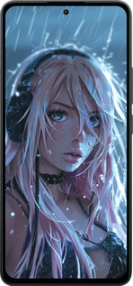 Силиконовый чехол Неоновый дождь для Xiaomi Poco M7 Pro 5G - 6119u-3942 изображение 