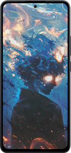 Силіконовий чехол Сатору Годжо для Xiaomi Poco M7 Pro 5G - 6129u-3942 изображение 