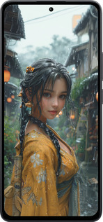 Силіконовий чехол Anime-girl для Xiaomi Poco M7 Pro 5G - 6133u-3942 изображение 