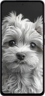 Силиконовый чехол Мальтипу на чорном фоне для Xiaomi Poco M7 Pro 5G - 6156u-3942 изображение 