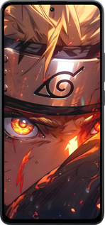 Силиконовый чехол Наруто для Xiaomi Poco M7 Pro 5G - 6277u-3942 изображение 