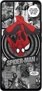 Силіконовий чехол Человек паук для Xiaomi Poco M7 Pro 5G - 6279u-3942 изображение 