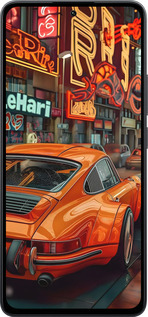 Силиконовый чехол Порше для Xiaomi Poco M7 Pro 5G - 6334u-3942 изображение 