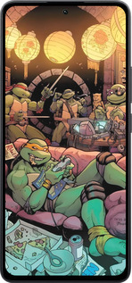 Силиконовый чехол Черепашки нинзя для Xiaomi Poco M7 Pro 5G - 6346u-3942 изображение 