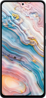 Силиконовый чехол Мрамор красивый для Xiaomi Poco M7 Pro 5G - 6376u-3942 изображение 