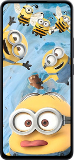Силиконовый чехол Миньоны для Xiaomi Poco M7 Pro 5G - 6386u-3942 изображение 