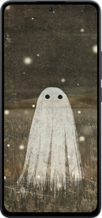 Силиконовый чехол Привидение и светлячки для Xiaomi Poco M7 Pro 5G - 6406u-3942 изображение 