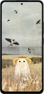 Силиконовый чехол Призрак в поле для Xiaomi Poco M7 Pro 5G - 6427u-3942 изображение 