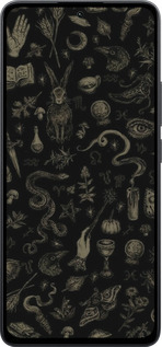 Силиконовый чехол Мистический коллаж с травами и магическими символами для Xiaomi Poco M7 Pro 5G - 6428u-3942 изображение 