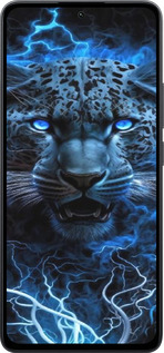 Силіконовий чехол Крижаний леопард для Xiaomi Poco M7 Pro 5G - 6460u-3942 изображение 