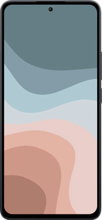 Силиконовый чехол С синими и розовыми волнами в стиле ретро для Xiaomi Poco M7 Pro 5G - 6532u-3942 изображение 