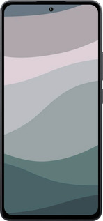 Силиконовый чехол С фиолетовым и бирюзовым ретро-стилем и волнами для Xiaomi Poco M7 Pro 5G - 6533u-3942 изображение 