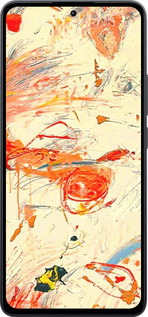 Силиконовый чехол Динамичная картина с хаотичными мазками для Xiaomi Poco M7 Pro 5G - 6540u-3942 изображение 