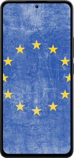 Силиконовый чехол Евросоюз 4 для Xiaomi Poco M7 Pro 5G - 765u-3942 изображение 