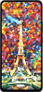 Силіконовий чехол Париж для Xiaomi Poco M7 Pro 5G - 830u-3942 изображение 