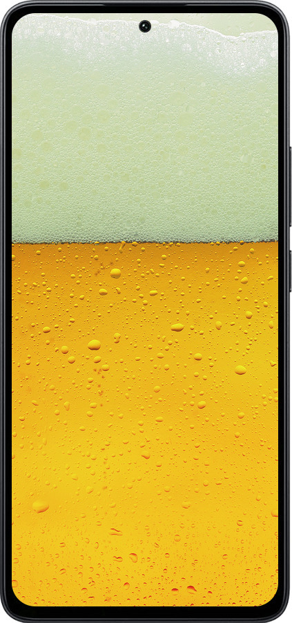 Силиконовый чехол Пиво для Xiaomi Poco M7 Pro 5G - 1145u-3942 изображение 