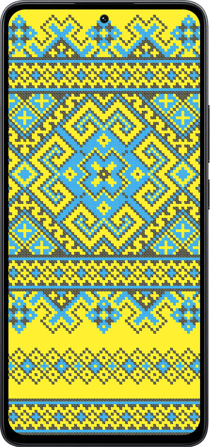 Силіконовий чехол Вишиванка 41 для Xiaomi Poco M7 Pro 5G - 1175u-3942 изображение 