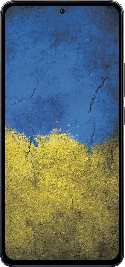 Силіконовий чехол Прапор України 2 для Xiaomi Poco M7 Pro 5G - 401u-3942 изображение 