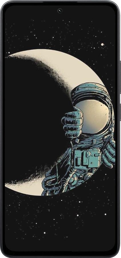 Силиконовый чехол Астронавт для Xiaomi Poco M7 Pro 5G - 4134u-3942 изображение 