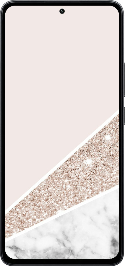 Силіконовий чехол Пастельний мармур для Xiaomi Poco M7 Pro 5G - 4342u-3942 изображение 