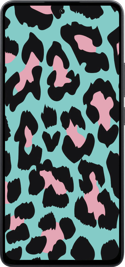 Силиконовый чехол Пятна для Xiaomi Poco M7 Pro 5G - 4357u-3942 изображение 