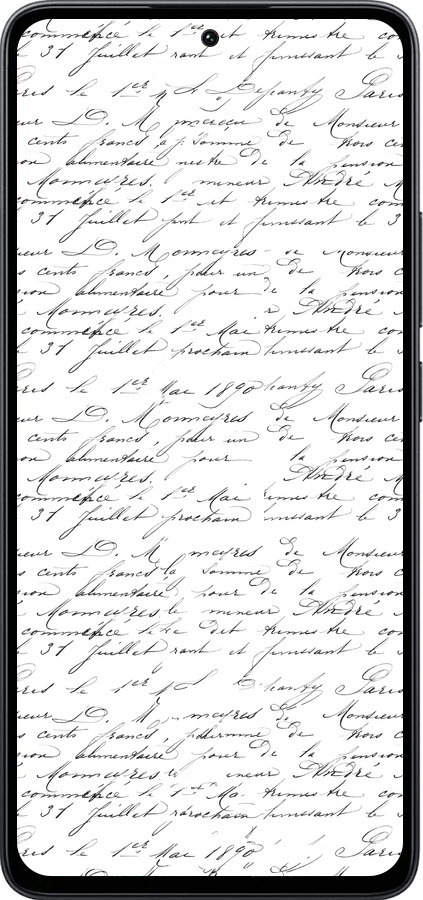 Силиконовый чехол Прописной шрифт для Xiaomi Poco M7 Pro 5G - 4475u-3942 изображение 