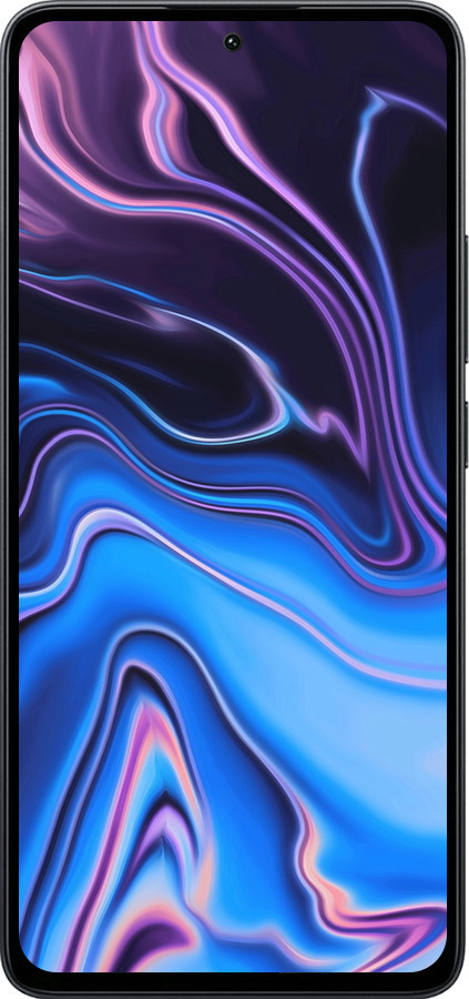 Силиконовый чехол Узор воды для Xiaomi Poco M7 Pro 5G - 4491u-3942 изображение 