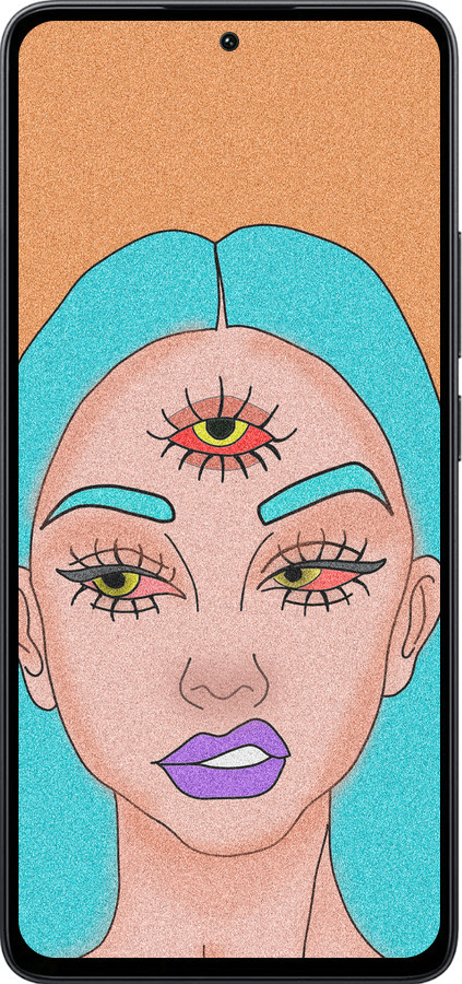 Силиконовый чехол Девушка рисунок для Xiaomi Poco M7 Pro 5G - 4576u-3942 изображение 