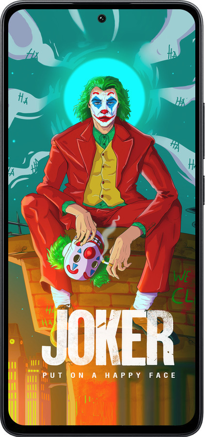 Силиконовый чехол Джокер1 для Xiaomi Poco M7 Pro 5G - 4675u-3942 изображение 