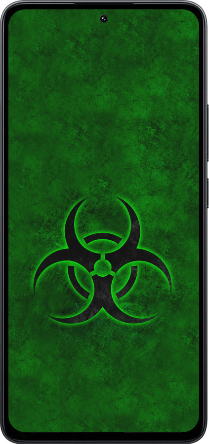 Силиконовый чехол biohazard 30 для Xiaomi Poco M7 Pro 5G - 4848u-3942 изображение 