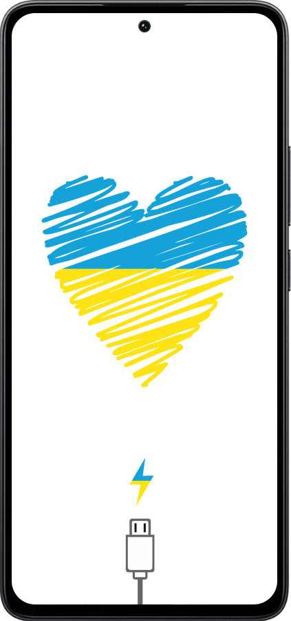 Силіконовий чехол Підзарядка серця 2 для Xiaomi Poco M7 Pro 5G - 5295u-3942 изображение 