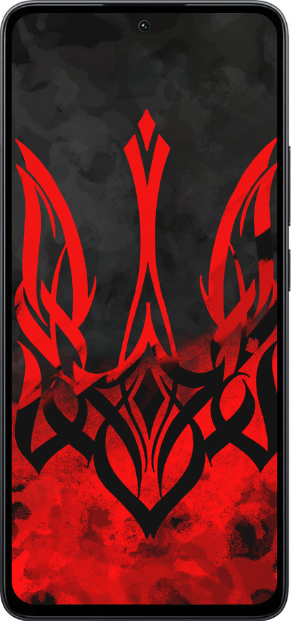 Силиконовый чехол Герб Украины v2 для Xiaomi Poco M7 Pro 5G - 5312u-3942 изображение 