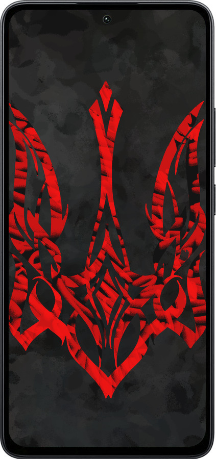 Силиконовый чехол Герб Украины v4 для Xiaomi Poco M7 Pro 5G - 5319u-3942 изображение 