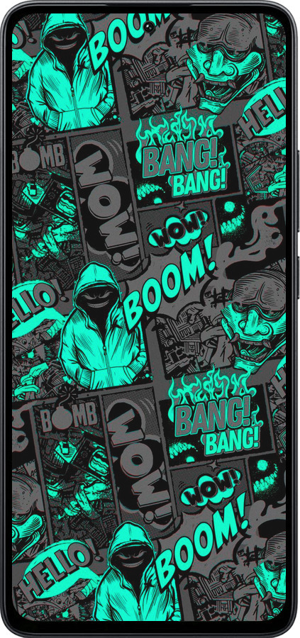 Силиконовый чехол № 5331 для Xiaomi Poco M7 Pro 5G - 5331u-3942 изображение 