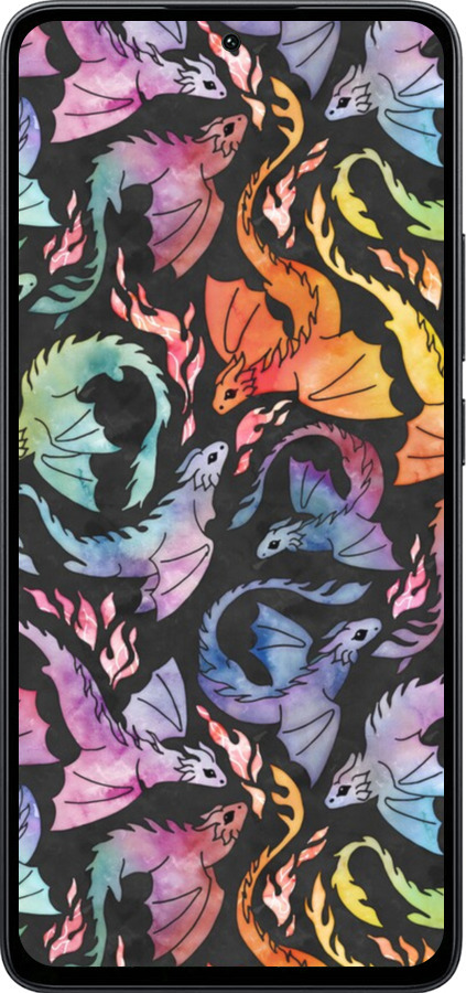 Силиконовый чехол № 5416 для Xiaomi Poco M7 Pro 5G - 5416u-3942 изображение 