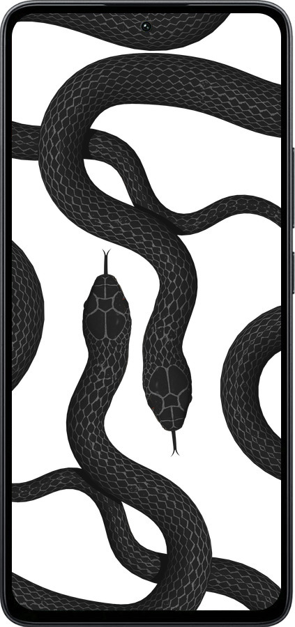 Силиконовый чехол Змеи для Xiaomi Poco M7 Pro 5G - 5473u-3942 изображение 