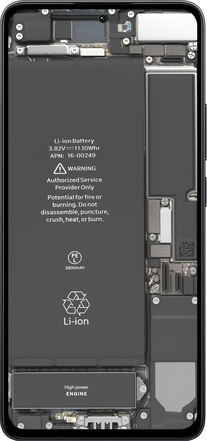 Силиконовый чехол Детали смартфона для Xiaomi Poco M7 Pro 5G - 5487u-3942 изображение 