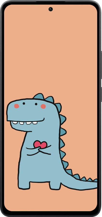 Силиконовый чехол Дракон для него для Xiaomi Poco M7 Pro 5G - 5525u-3942 изображение 