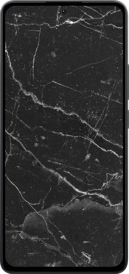 Силиконовый чехол Черный мрамор v2 для Xiaomi Poco M7 Pro 5G - 5568u-3942 изображение 