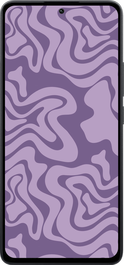 Силиконовый чехол Абстрактный узор v2 для Xiaomi Poco M7 Pro 5G - 5572u-3942 изображение 