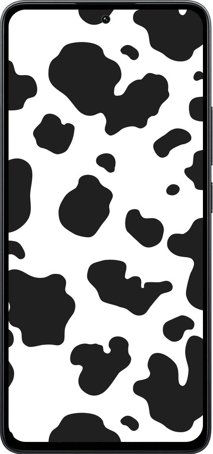 Силиконовый чехол Шкура коровы для Xiaomi Poco M7 Pro 5G - 5576u-3942 изображение 