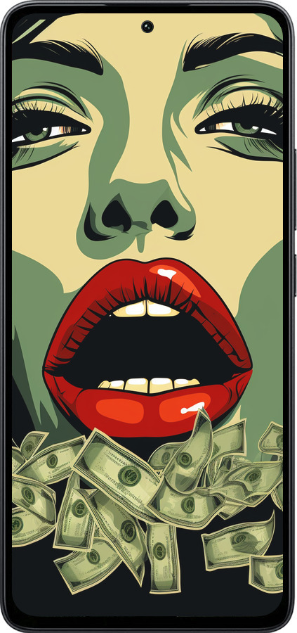 Силіконовий чехол Великі гроші 2 для Xiaomi Poco M7 Pro 5G - 5668u-3942 изображение 