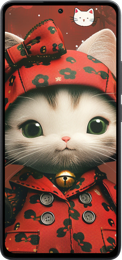 Силиконовый чехол Sweet Hello Kitty для Xiaomi Poco M7 Pro 5G - 6035u-3942 изображение 