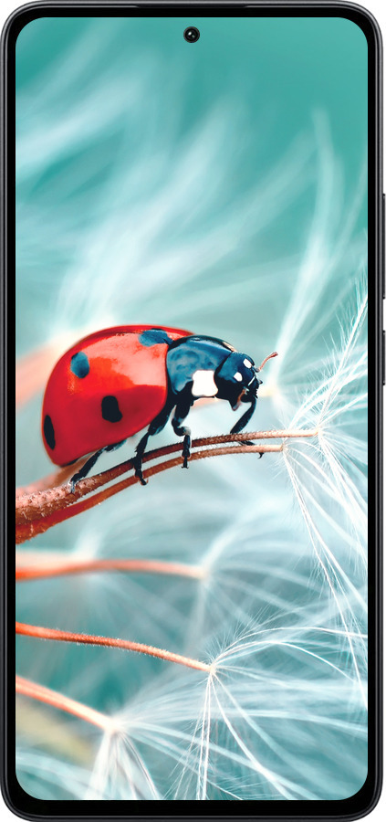 Силиконовый чехол Божья коровка для Xiaomi Poco M7 Pro 5G - 6049u-3942 изображение 